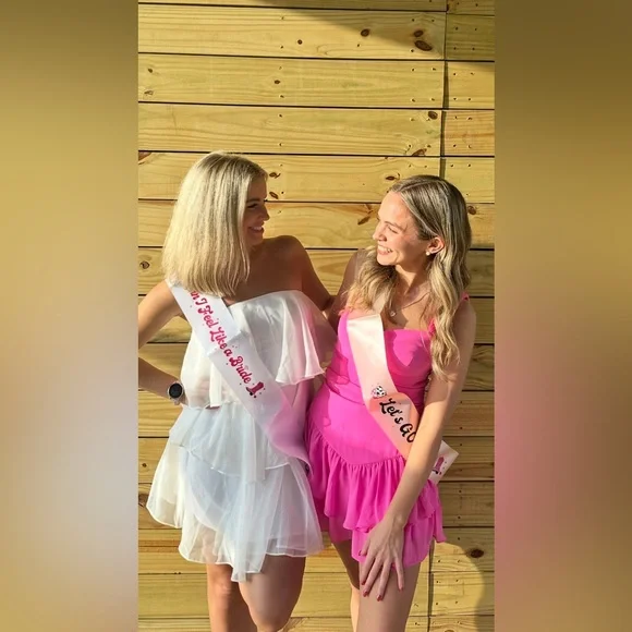 Amanda Uprichard Kendra Skort Romper in Aster - Picture 4 of 4